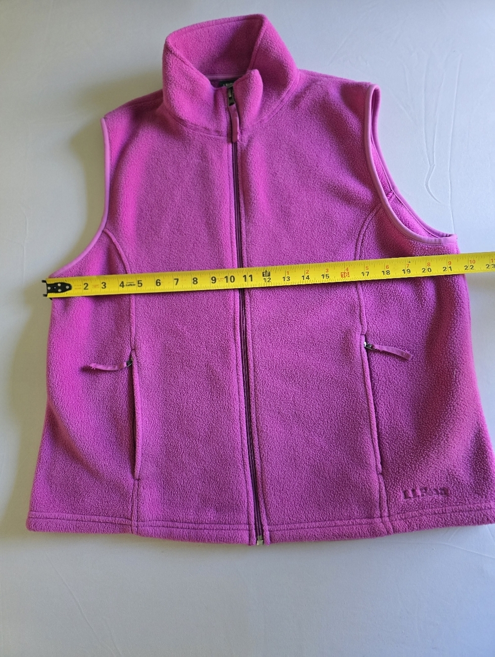 L.L.Bean Full Zip Polartec Vest Size Large - Picture 11 of 11